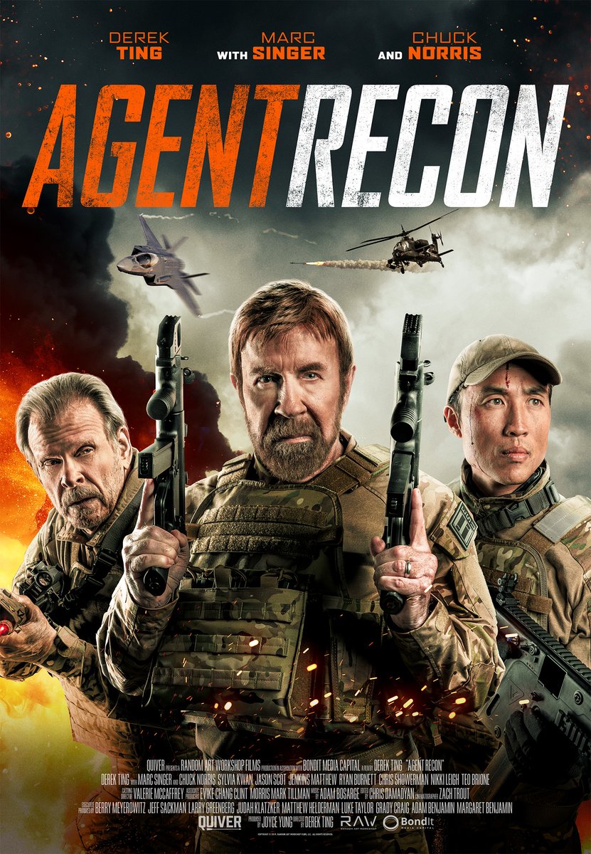HollywoodMatr's tweet image. Chuck Norris is back in Agent Recon. Check out the poster and trailer here now from Quiver Distribution.

#AgentRecon #ChuckNorris #MarcSinger #DerekTing #QuiverDistribution #trailer

hollywoodmatrimony.com/agent-recon