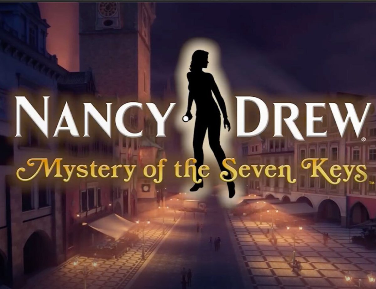 I have been waiting for this moment all day...

I'M PLAYING MORE NANCY DREW: MYSTERY OF THE SEVEN KEYS TONIGHT!!!!

See you guys at 6pm EST! Bring a snack and a notepad!

#NancyDrew #NancyDrewMystery #Mysteryofthesevenkeys
