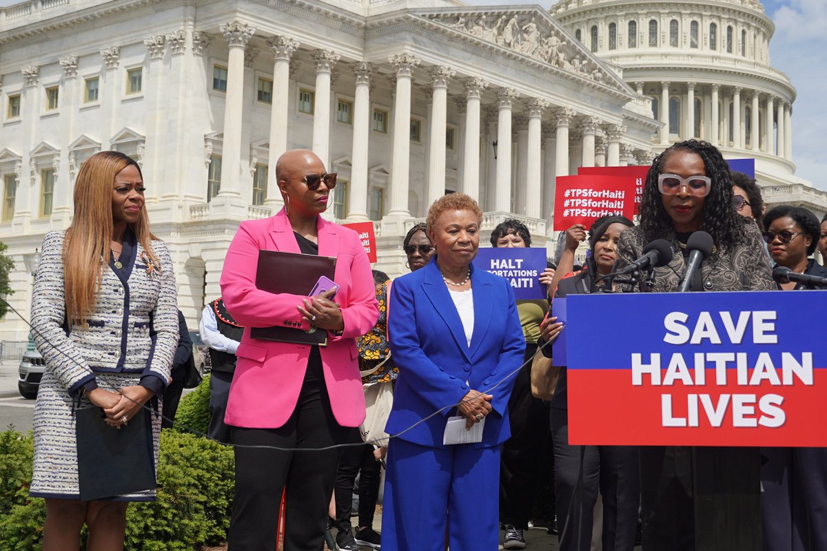 America owes a debt to Haiti. Repaying it begins with ensuring that a Haitian led democracy & freedom ring true in the US, Haiti, & across the globe. Proud to stand with my fellow Haiti Caucus co-chairs & @TheBlackCaucus to demand the support our beloved Caribbean ally deserves.