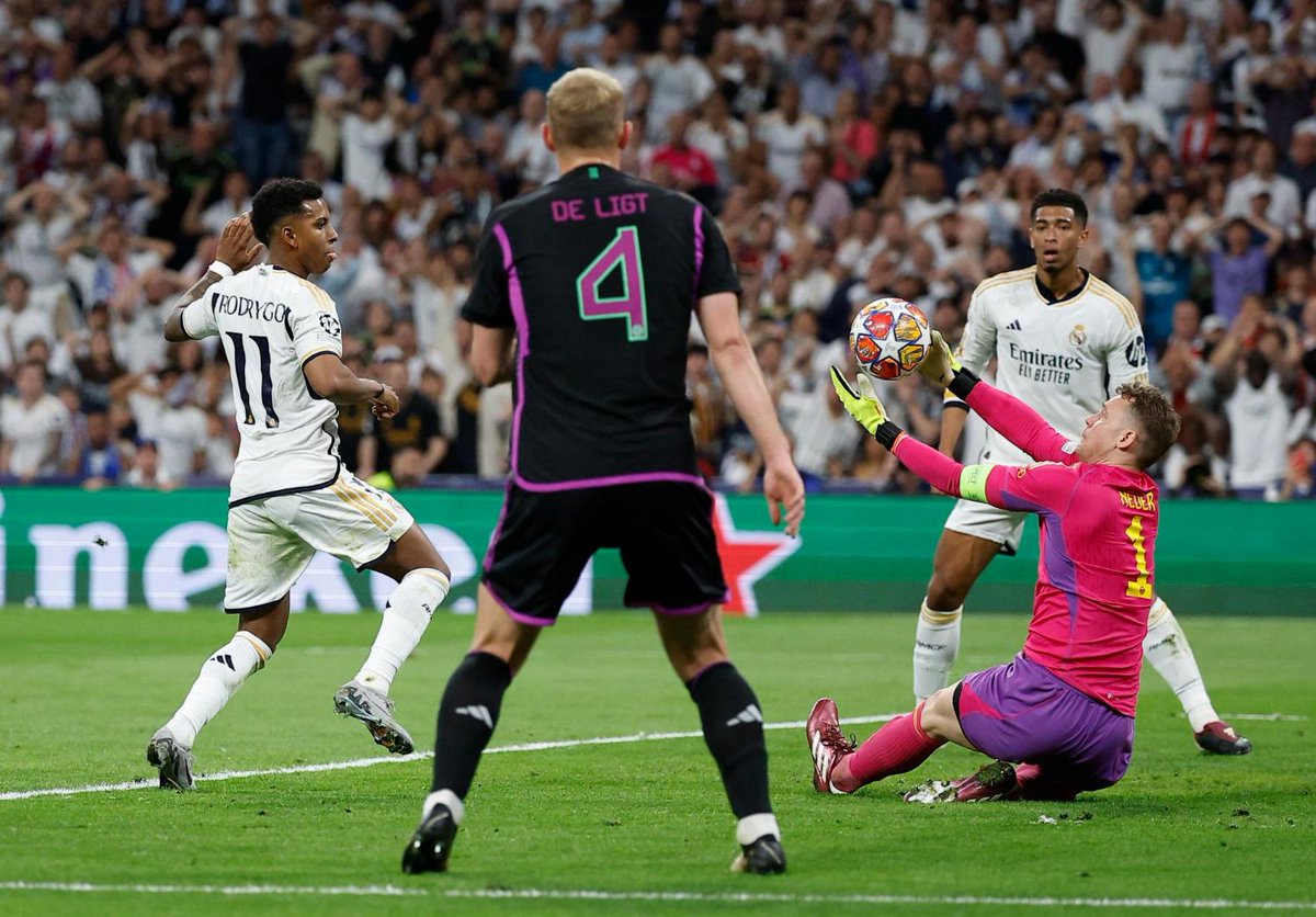 🔴 DIRECTO | ¡Gol del Bayern! Alphonso Davies abre el marcador en el Bernabéu con un gran disparo de derecha. Sigue aquí el minuto a minuto 👇 elpais.com/deportes/futbo…