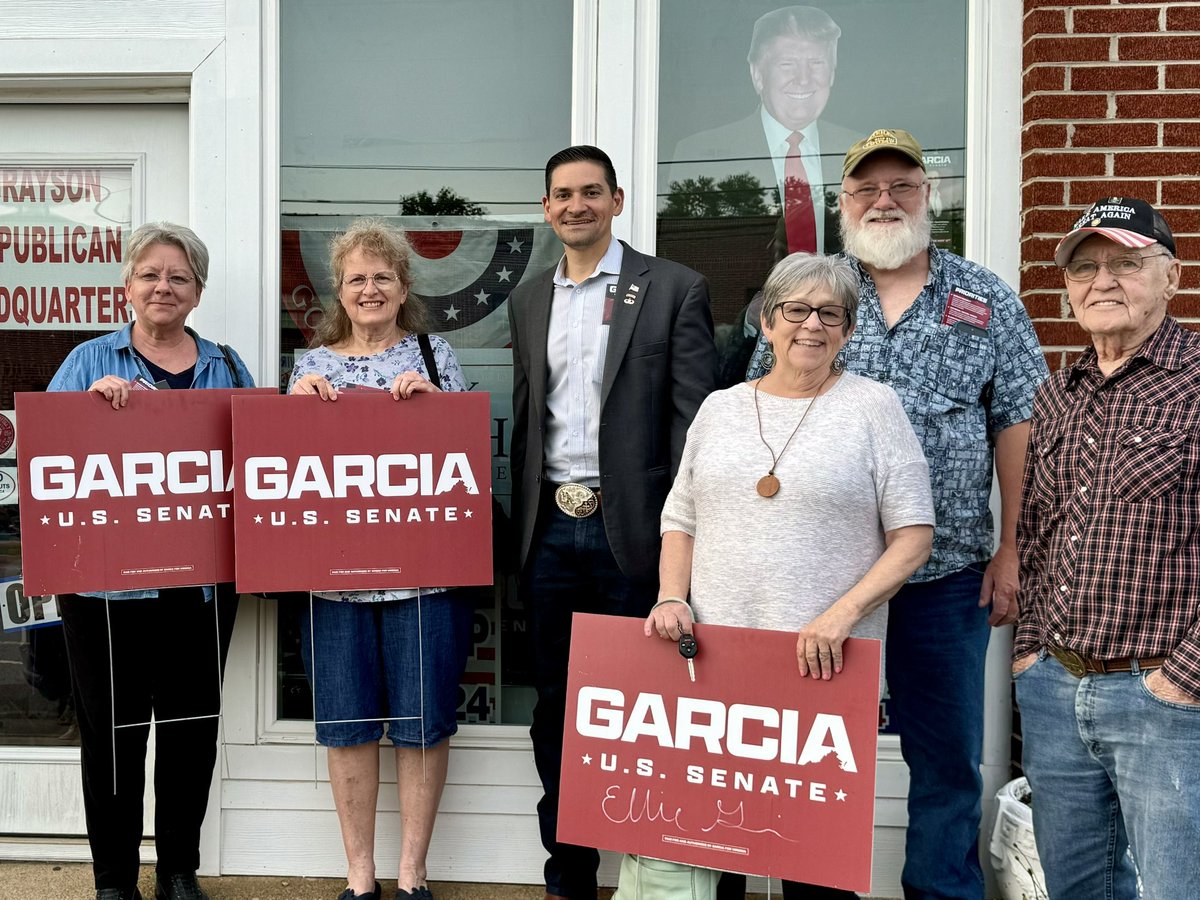 More Garcia supporters across SWVA! 
Thanks Grayson GOP 🙏