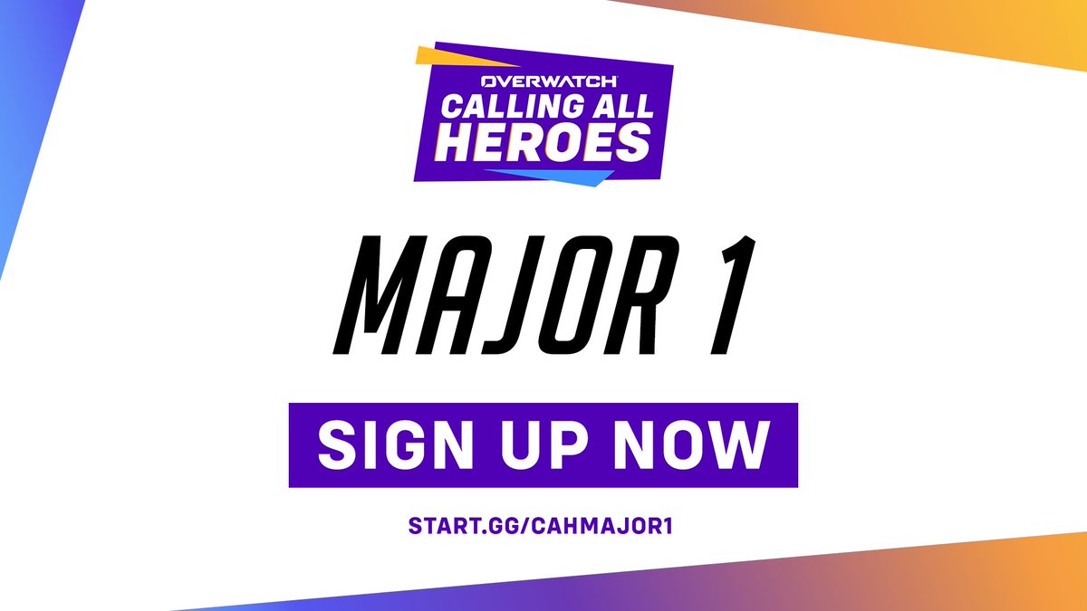 Don't forget to sign up for #CallingAllHeroes Major 1! ✨ 🗓️ Event: May 25-26 + June 8-9 📝 Deadline: Wednesday, May 22 🔗 Register: start.gg/CAHMajor1