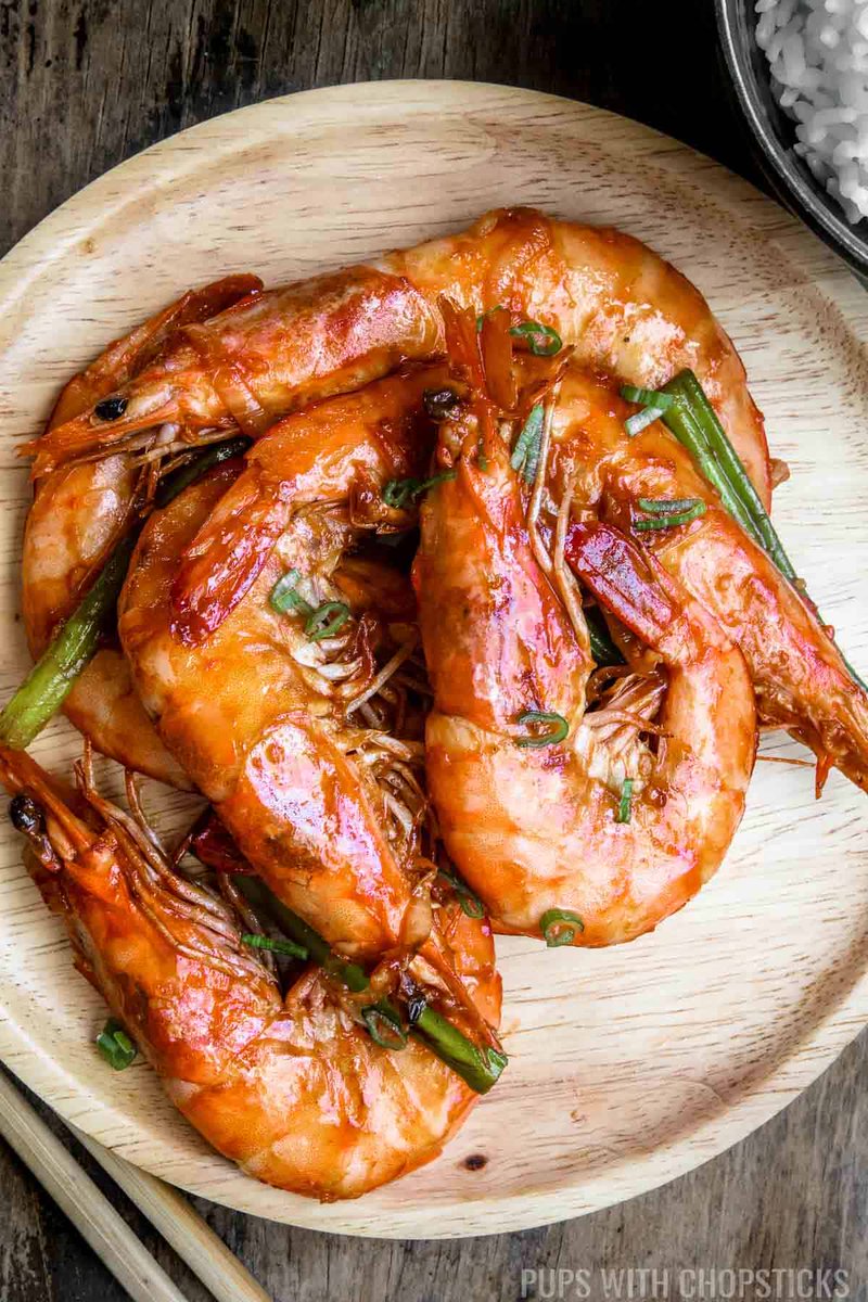 Chinese Stir-Fried Shrimp (Classic Ketchup Shrimp Recipe)
Recipe: pupswithchopsticks.com/chinese-stir-f…
#foodie #Nomnom #asianrecipes #asianfood