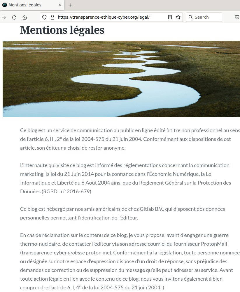 Transparence Cyber tweet media