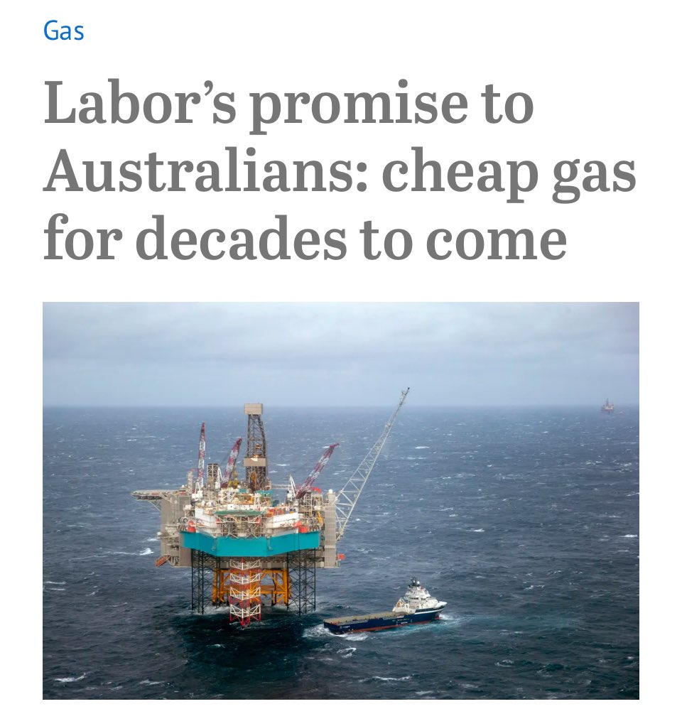 Pity about the Barrier Reef.

Of course, we could just stop exporting all our gas instead of drilling for more, but then Woodside and Santos might send the government a nasty email.

#auspol #ClimateBreakdown