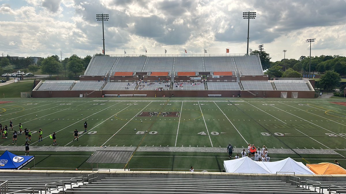 Made it to Mercer for @OfficialGHSA State Championship for Boys and Girls Soccer! 📍Mercer, Georgia 🎙️@lukewinstel 🎙️@MadisonCrews7 📺 @NFHSNetwork