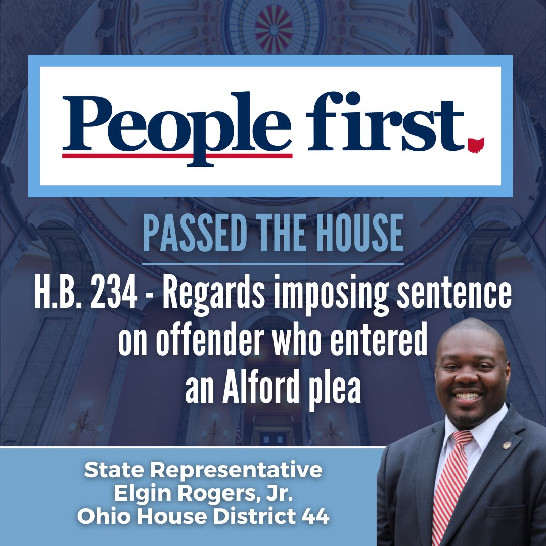 Congratulations to @RepElginRogers on HB 234 passing the House today! 🎉