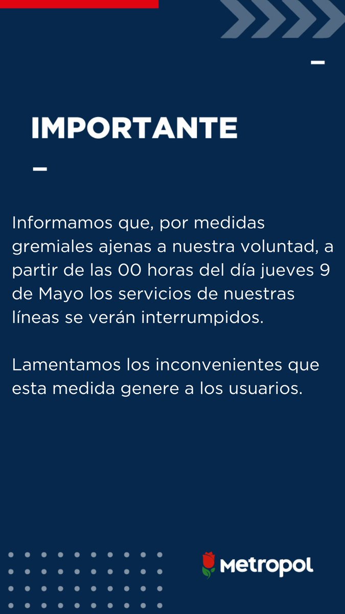 Información para todos nuestros pasajeros