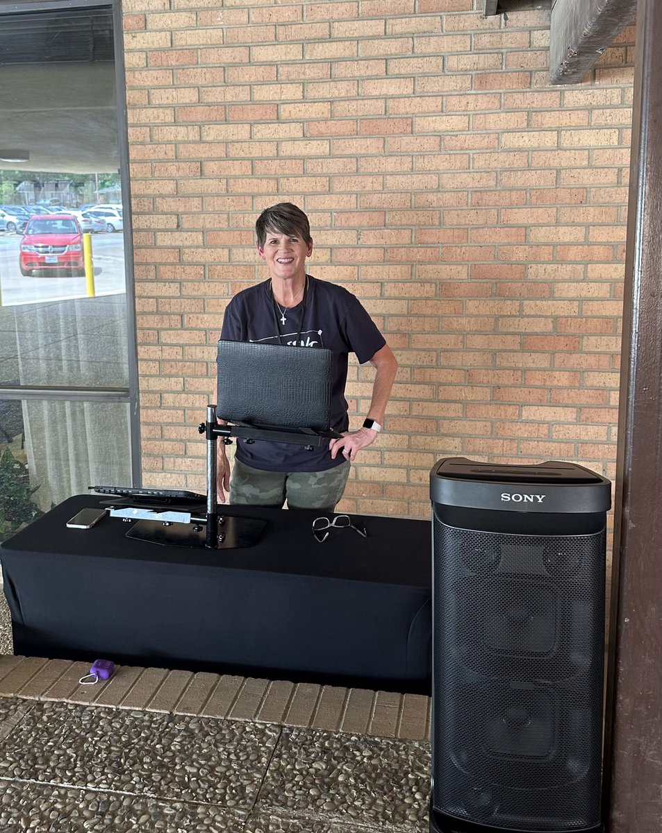 RISD New Teacher Tailgate Party about to begin🤩Music provided by the one &amp; only Stacie Lowe🤗