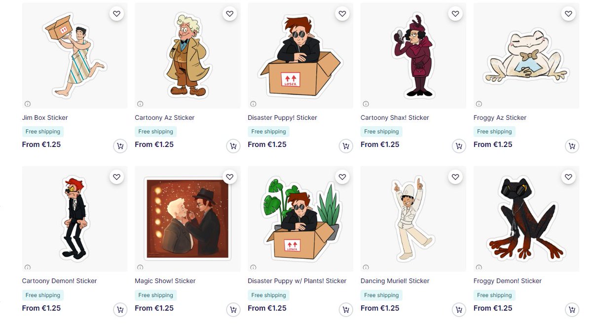 I finally managed to upload a bunch of my designs on Redbubble! 🔗 in bio! ✨💕
