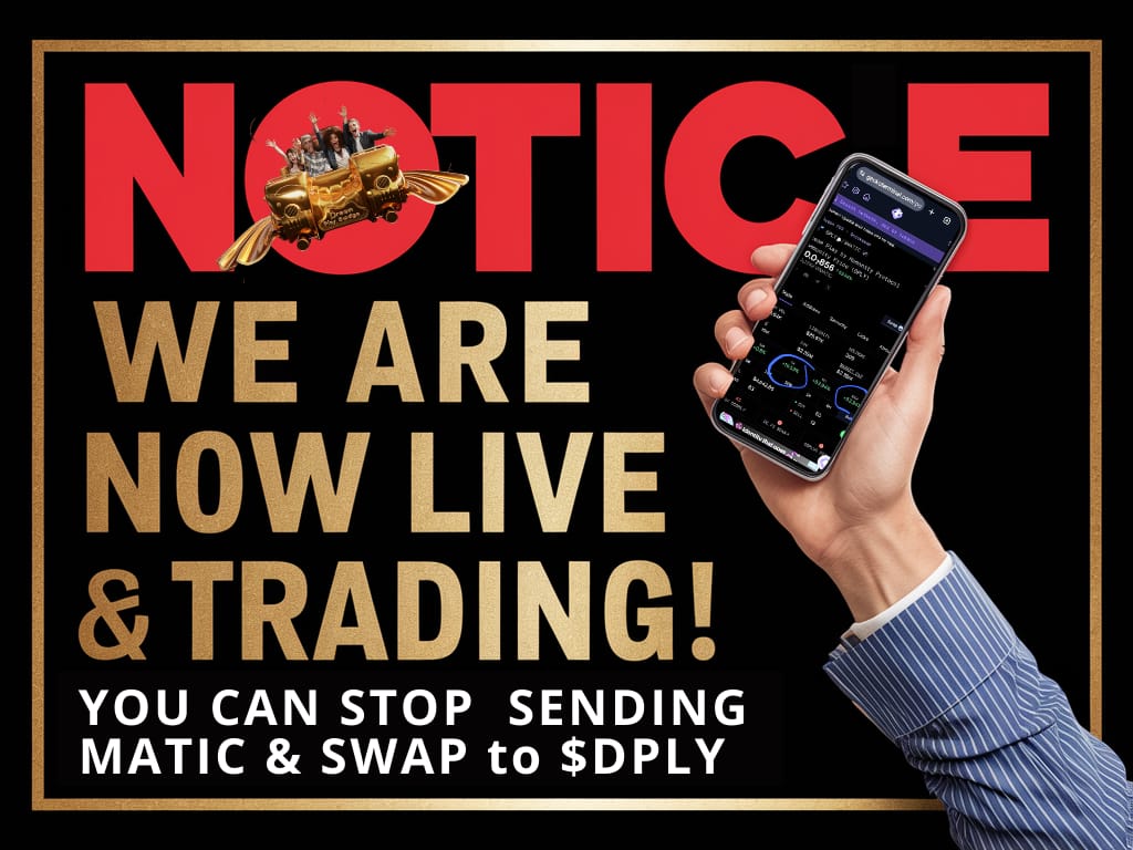 Get Ready for Liftoff with the DPLY/SRS Trading Pair!** 📷 Attention all dreamers and doers in the Humanity ecosystem! We’re thrilled to announce the launch of the DPLY/SRS trading pair, your new gateway to unprecedented opportunities.