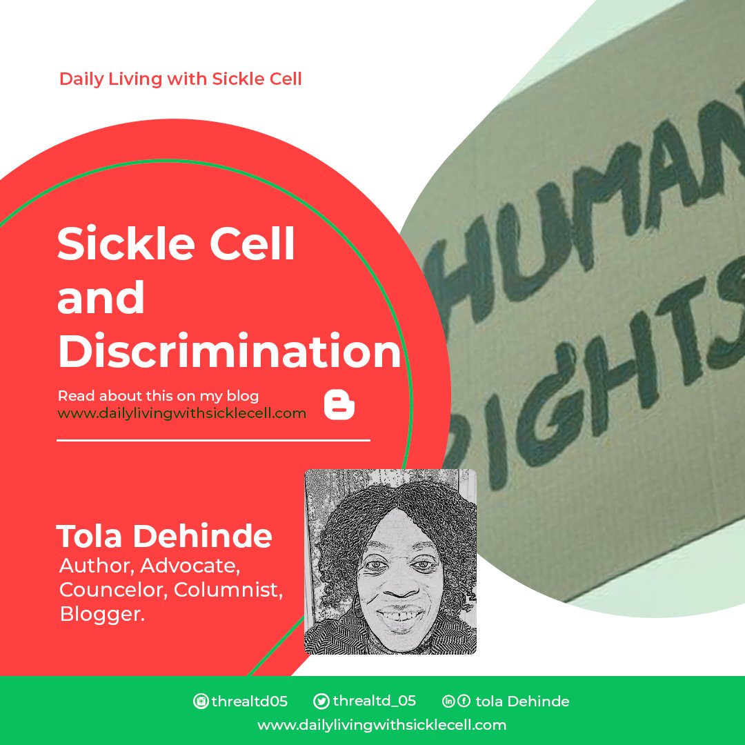 📢 Dive into a powerful narrative shedding light on Sickle Cell and the insidious grip of discrimination. Let's spark a conversation that matters. Read it now on my blog! 👉🏾 bit.ly/4dKIiuH
@highlight #sicklecelldisease #sicklecell #sicklecellwarrior