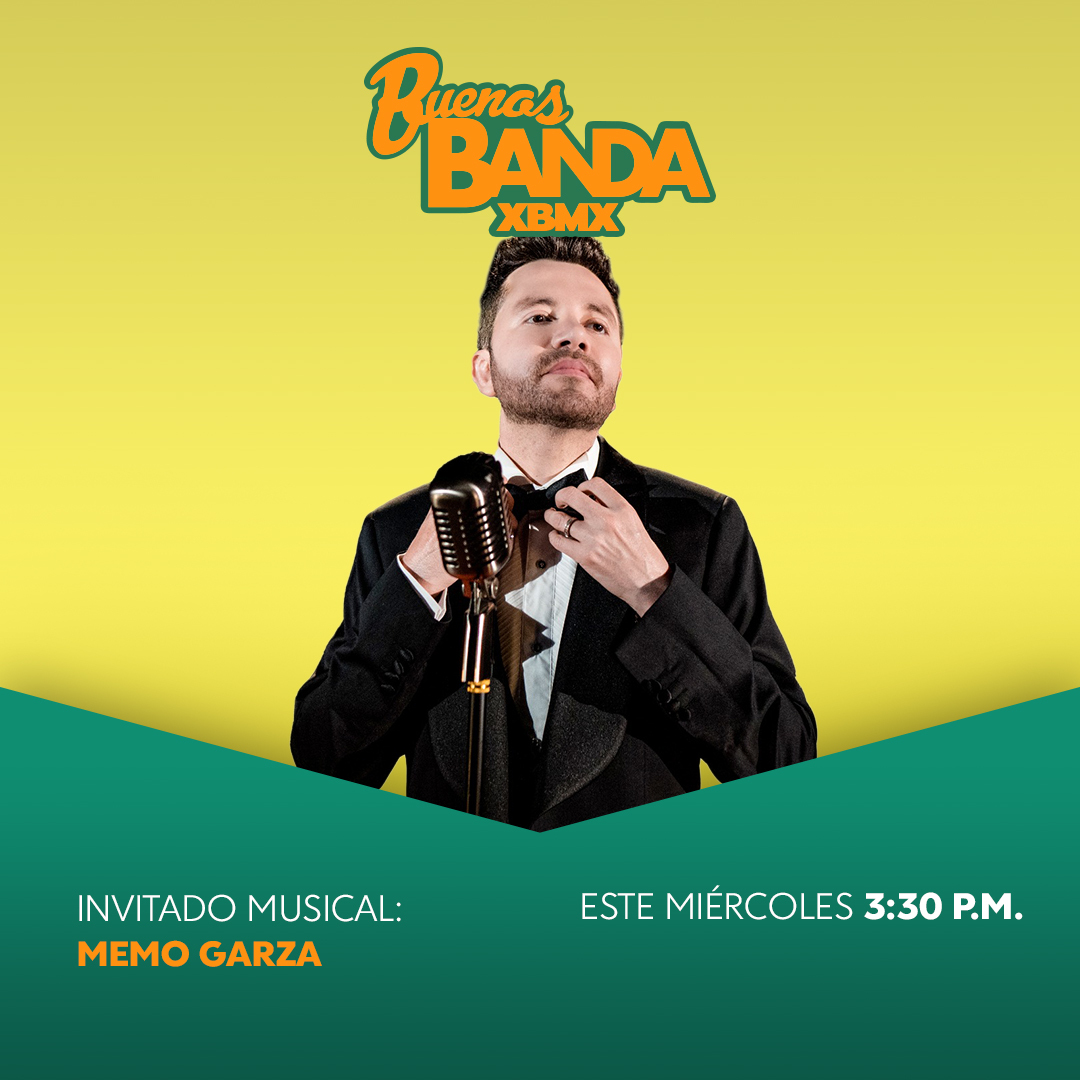 Este miércoles en #BuenasBandaXBMX, #BandaPequeñosMusical y #MemoGarza nos acompañan en el estudio para deleitarnos con sus éxitos, te esperamos en punto de las 3:30 p. m. MEX, ¡solo por #Bandamax! 📺 🤠