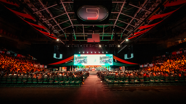 Follow along to celebrate more than 4,300 new graduates from the University of Miami. #canegrad bit.ly/3wtZe7H