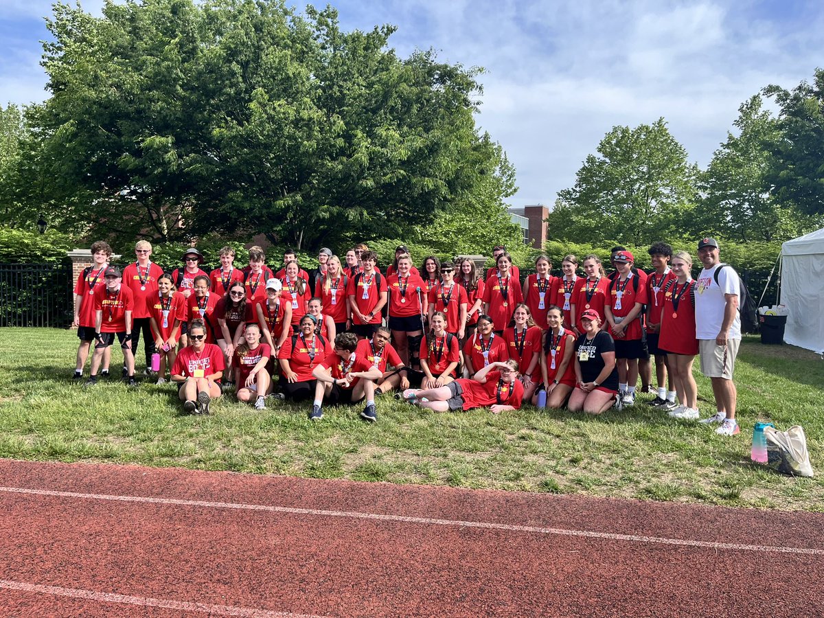 Crofton Unified Bocce wins gold at today’s @SpOlympicsMD State Tournament today at Washington College! #StateChamps #3Peat #WeAreCrHSUnified #TogetherCardsFly @CroftonHigh