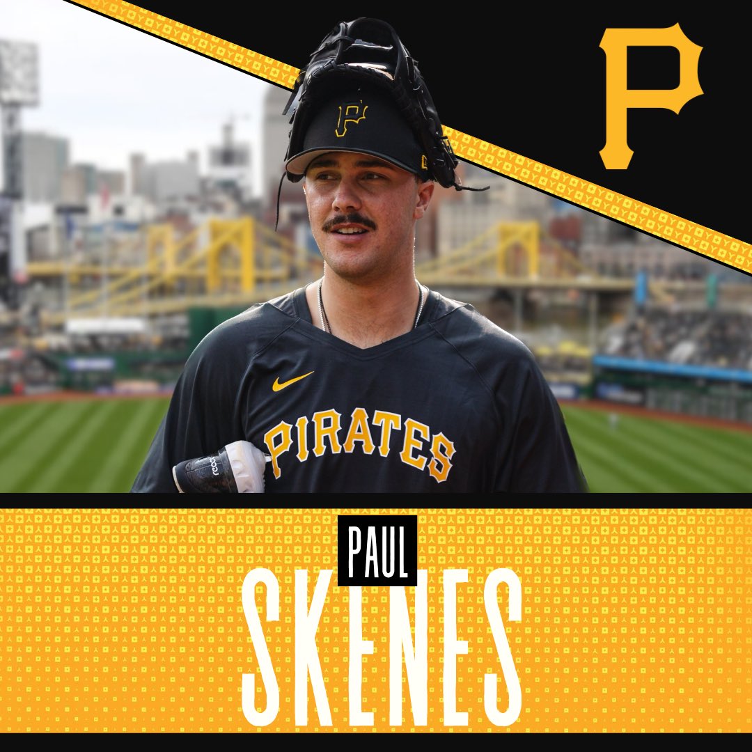 TheBuccoBeat's tweet image. BREAKING: RHP Paul Skenes has been called up and is making his major league debut against the Chicago Cubs May 11

Skenes, the 2023 #1 overall pick has pitched 27.1 innings in AAA with 45 K and a 0.99 ERA, truly generational 

Welcome to Pittsburgh Paul! #LetsGoBucs