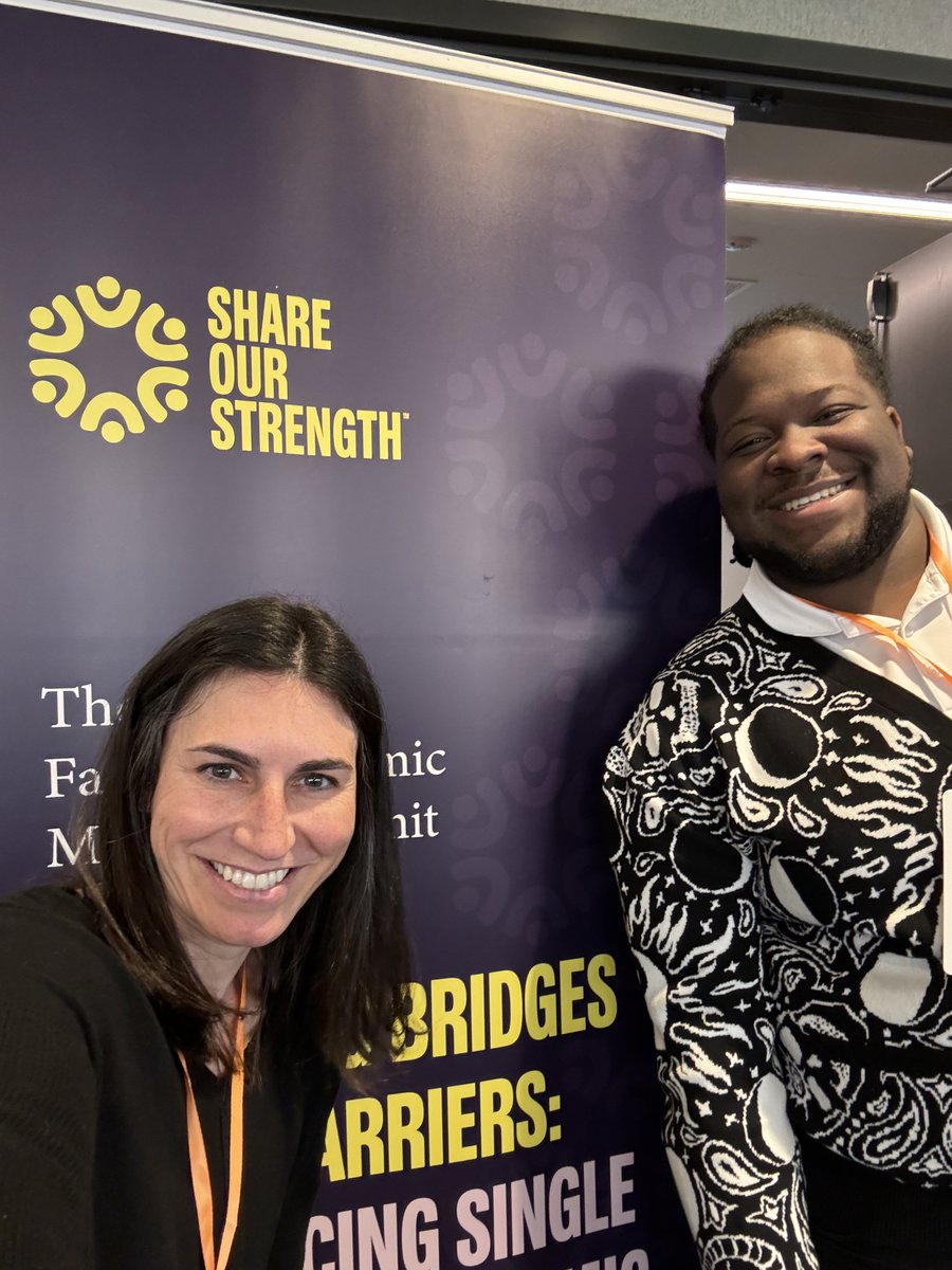 .@CDFohio’s Katherine Ungar & Matthew Tippit attended the “Share Our Strength Family Economic Mobility” conference in Washington, D.C. today. This year, Share Our Strength granted @CDFOhio & 27 other orgs $6.7 million to help address the root causes of hunger! (cc:@NoKidHungry)