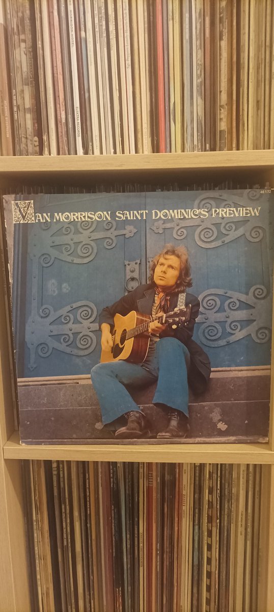 #NowPlaying #nowspinning
#VanMorrison 'Saint Dominic's preview' 1972
Original french pressing