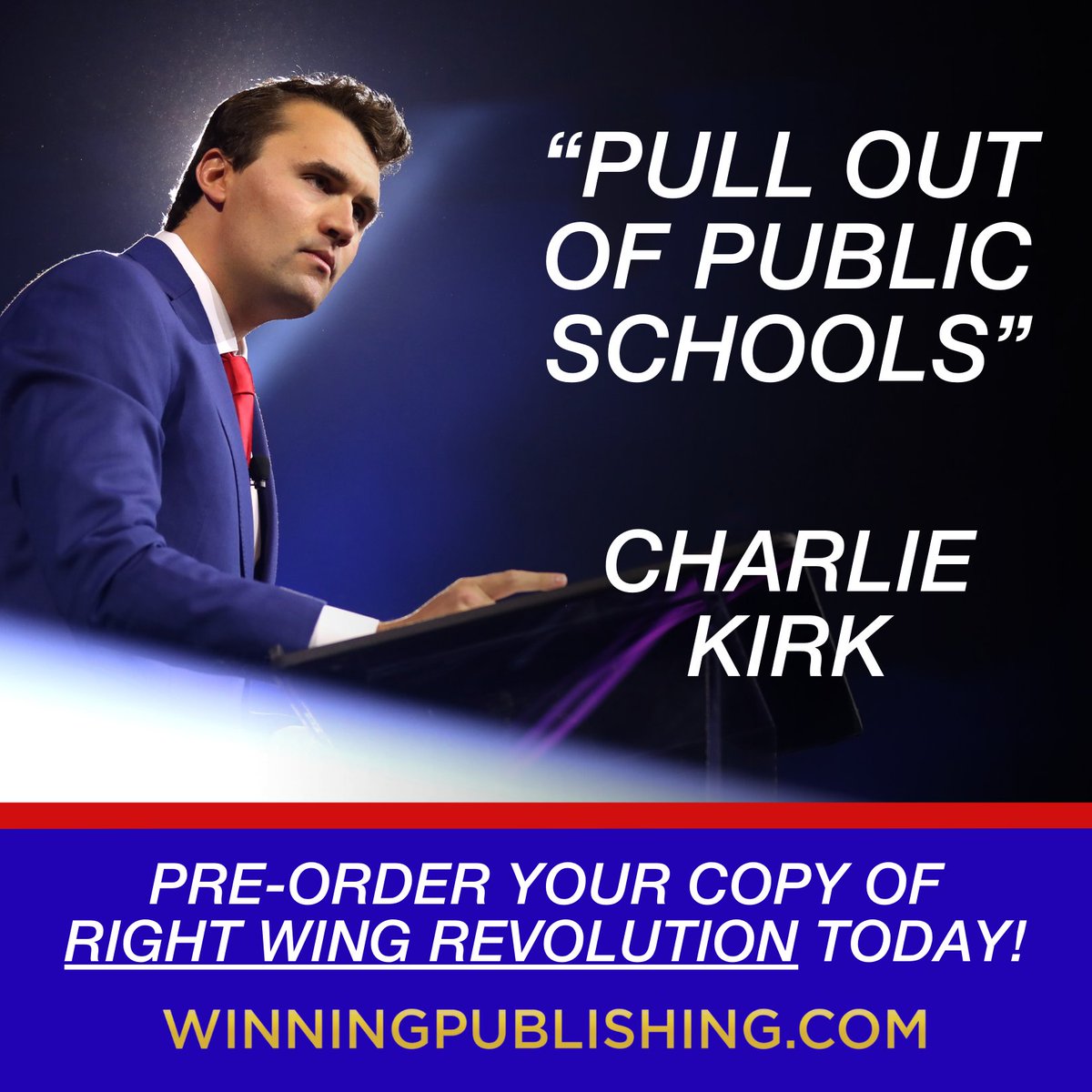 RIGHT WING REVOLUTION is coming - pre-order your copy of @charliekirk11's new book today!
