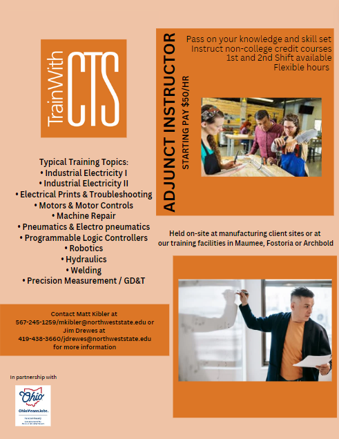 trainwithcts's tweet photo. Put your skills to work with us as an adjunct instructor. Make extra money, enjoy a flexible schedule, and do meaningful work helping others who want to grow. https://t.co/SfcNVoYLGN