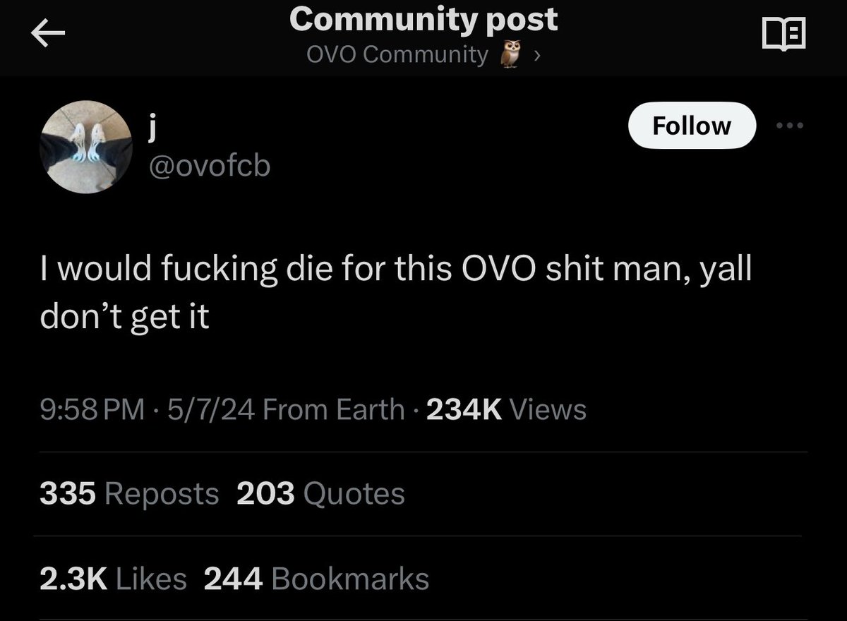 mosthiphop's tweet image. This OVO sht get serious