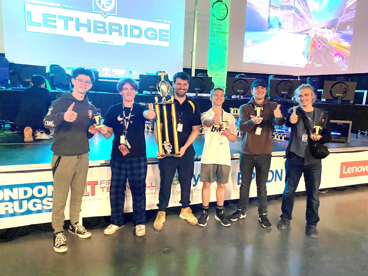 The #BGSD #NewSareptaSaints League of Legends #eSports team recently won the 1st-ever Esports Championship this past weekend in Lethbridge after a come-from-behind victory over Magrath. #Congratulations #NSCHS!! 👏🙌 #Inspiringsuccess

More on this story: blackgold.ca/black_gold_fam…