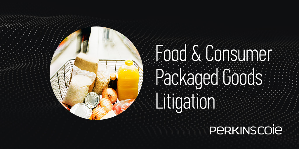 This food and #consumerpackagedgoods notable rulings roundup highlights the following cases: John Wertymer v. Walmart, Inc. and Camila Cabrera v. Bayer Healthcare LLC, et al. bit.ly/4dAjCoz #ConsumerProducts #Marketing #Advertising