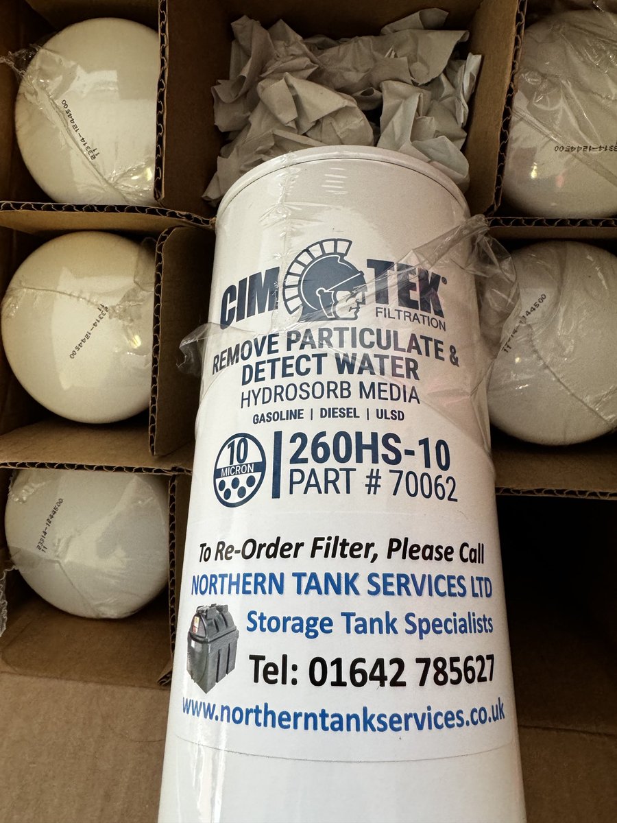 NorthernTanks's tweet image. Filters in stock for #atlas #fueldepot and #titan #fuelmaster ⁦@KingspanWatEner⁩ ~ contact our office to order ready for #harvest #refuel #gaspik