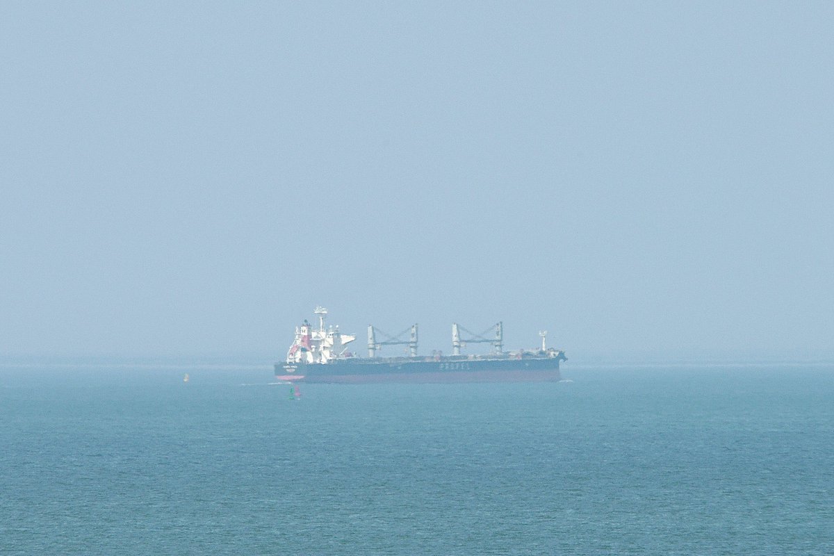 The PROPEL SHAKTI, IMO:9640592 destination unknown, flying the flag of Singapore 🇸🇬. #ShipsInPics #BulkCarrier #PropelShakti