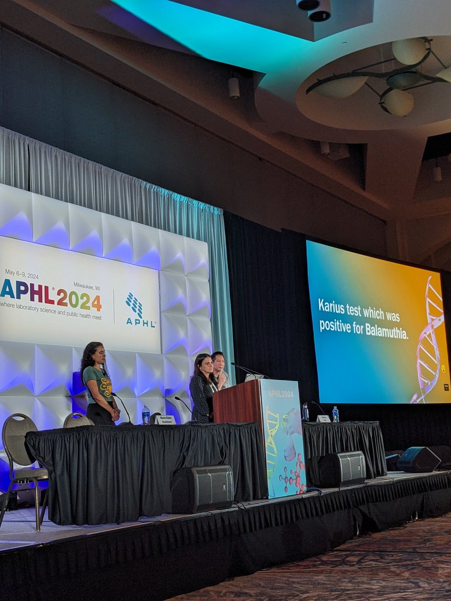 Happening now! Weird Science kahoot at #APHL. Who will win the coveted prize 🏆🧑‍🔬🧪🧫🧬