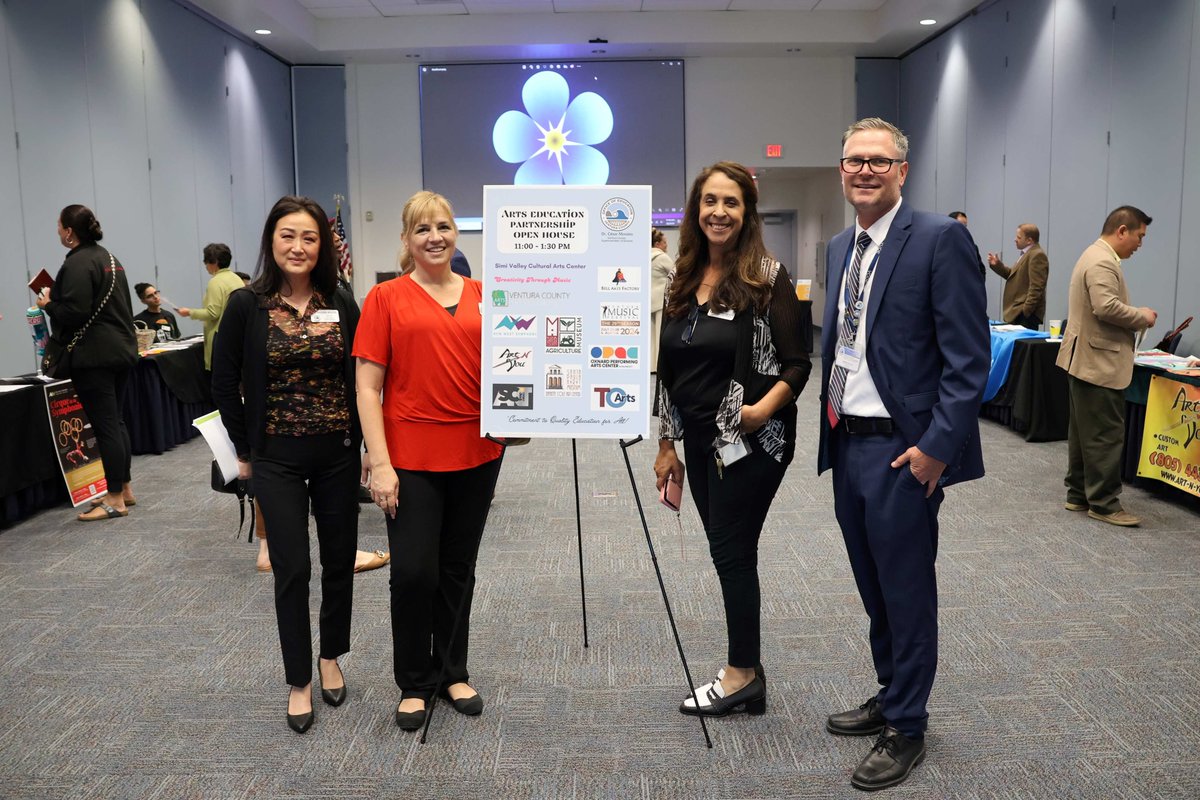 Thank you to our wonderful local partners in arts education for participating in today's open house at the Ventura County Office of Education!