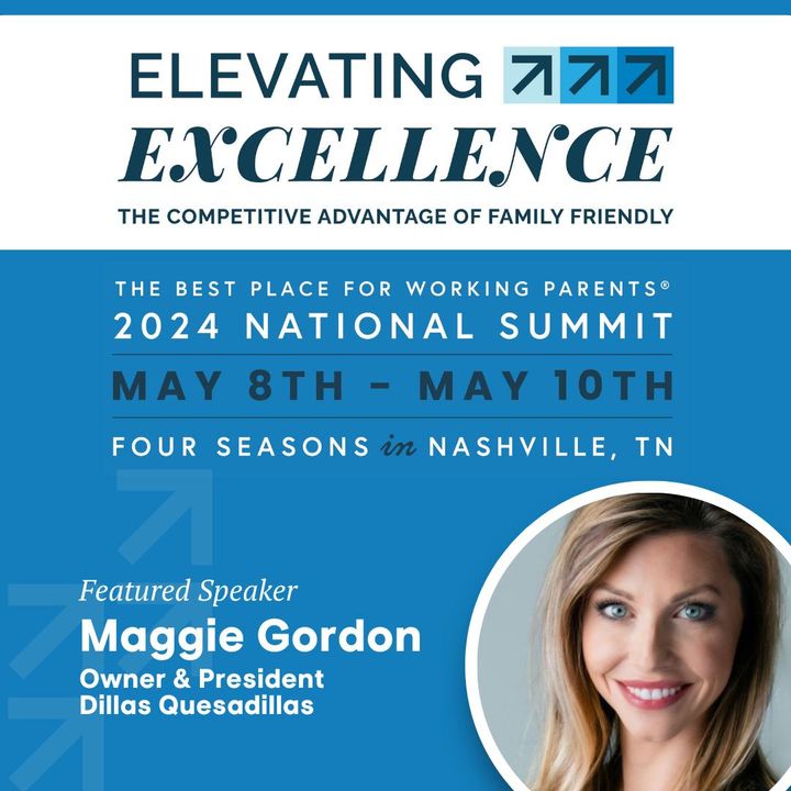 We're thrilled to announce a new speaker for the BP4WP Summit! Maggie Gordon, President of Dillas Quesadillas, will share insights into the company's incredible 'You're a big Dilla' engagement program and the incredible year-round events designed for employees and their families.