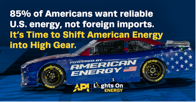 Most Americans agree – we need more American-made energy, not energy from unreliable foreign sources. It’s time to restore America’s energy advantage.