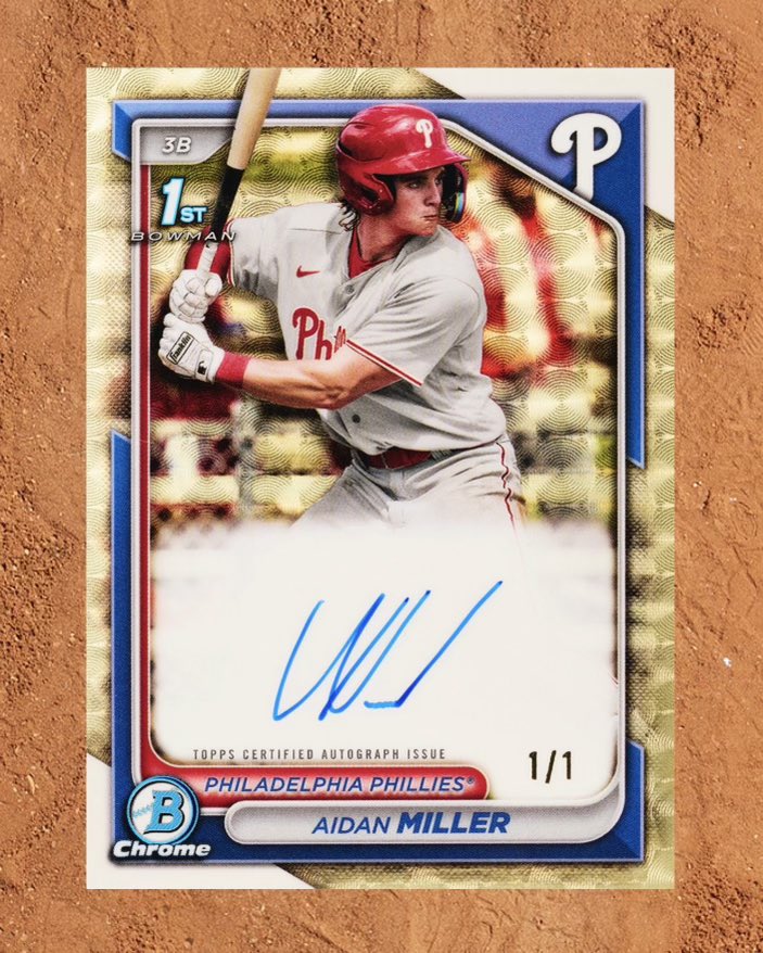 Yo @Topps can I get a few boxes of Bowman so I can chase my own Superfractor??