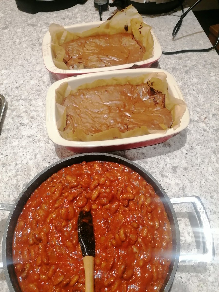 Which do you think Y13 will prefer tomorrow, the brownies or the baked beans?