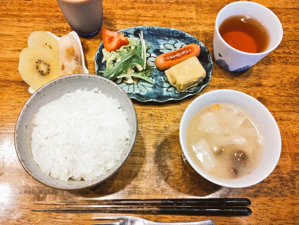 おはようございます☀ ガンガン行きます！ #料理男子 #朝ご飯