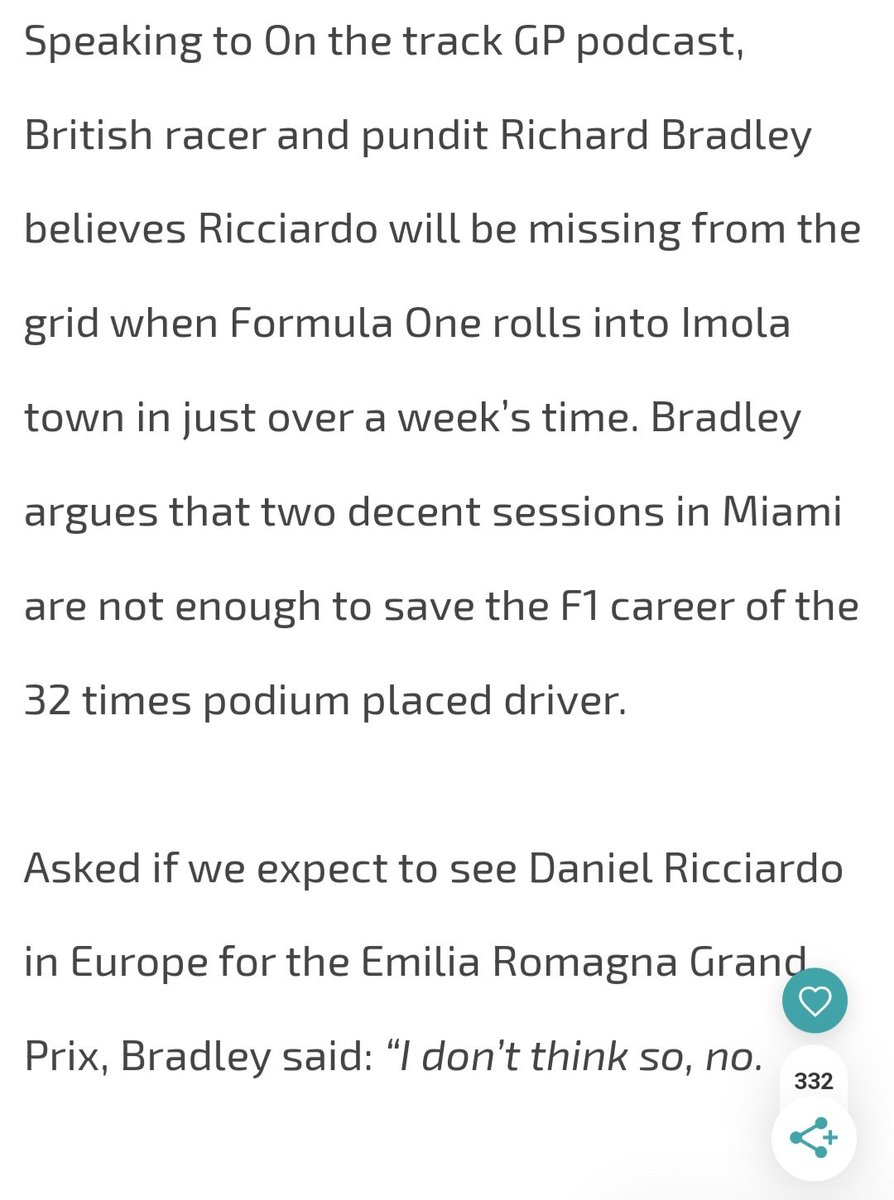 ?? #Ricciardo #EmiliaRomagnaGP #F1