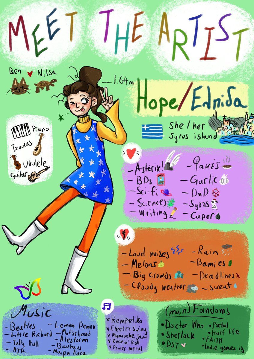 Finally did a Meet The Artist! 🤗
#MeetTheArtist