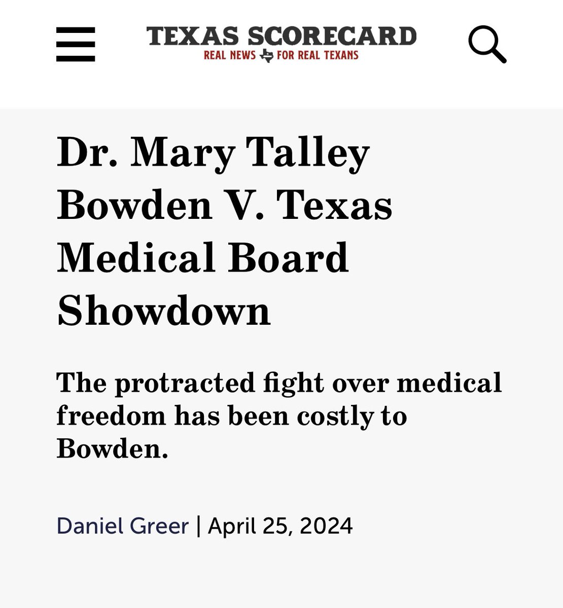 Unelected bureaucrats wield too much power. If TMB is using their authority to prioritize prosecution of doctors who provided safe medications for COVID over protecting children from gender mutilation, perhaps #txlege should consider limiting it. @MdBreathe