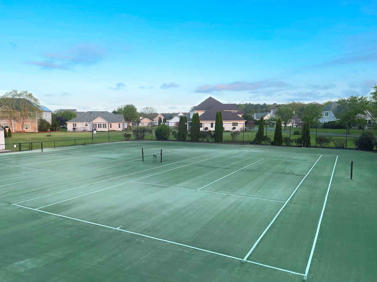 We've spruced up the courts of The Glade in Rehoboth Beach, DE, with premium Har-Tru, creating a perfect spot for matches amidst nature's beauty.  Thank you for choosing us for this project!
#TheGlade #KeystoneAthlete #KSC #Keystone #EngineeredForPerformance #Hartru #Tennis