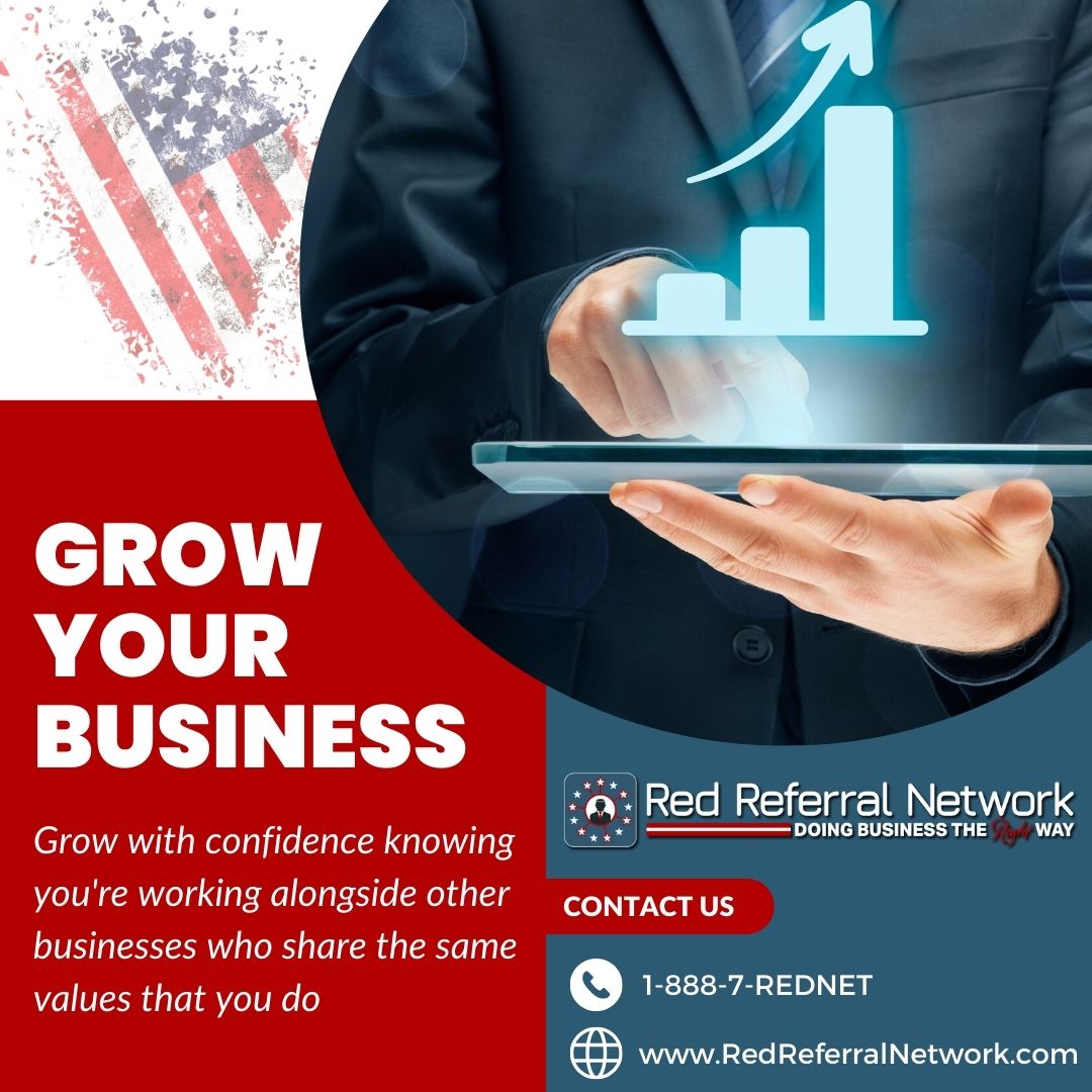 We always want to try and grow our businesses, but wouldn't you rather do it with those who share your values? Join today to start connecting!
@ChrisWidener
#redreferralnetwork #businessnetworking #conservative