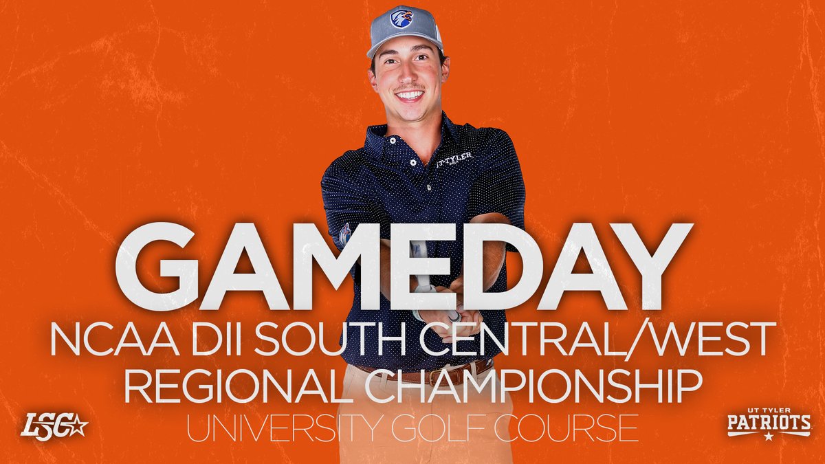 MGOLF | IT'S GAME DAY!

@UTTylerMensGolf will look to get off to a good start in today's first round of the 2024 NCAA DII South Central/West Regional Championship!

LIVE SCORING - tinyurl.com/4zk8k8zm

#SWOOPSWOOP