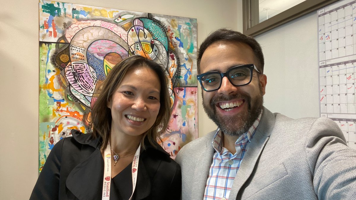 Always great to spend some time in the Californian sun with @LindaNguyenMD at @Stanford_GI talking about career trajectories. Also: seeing so many great people I can’t keep up with the selfies!