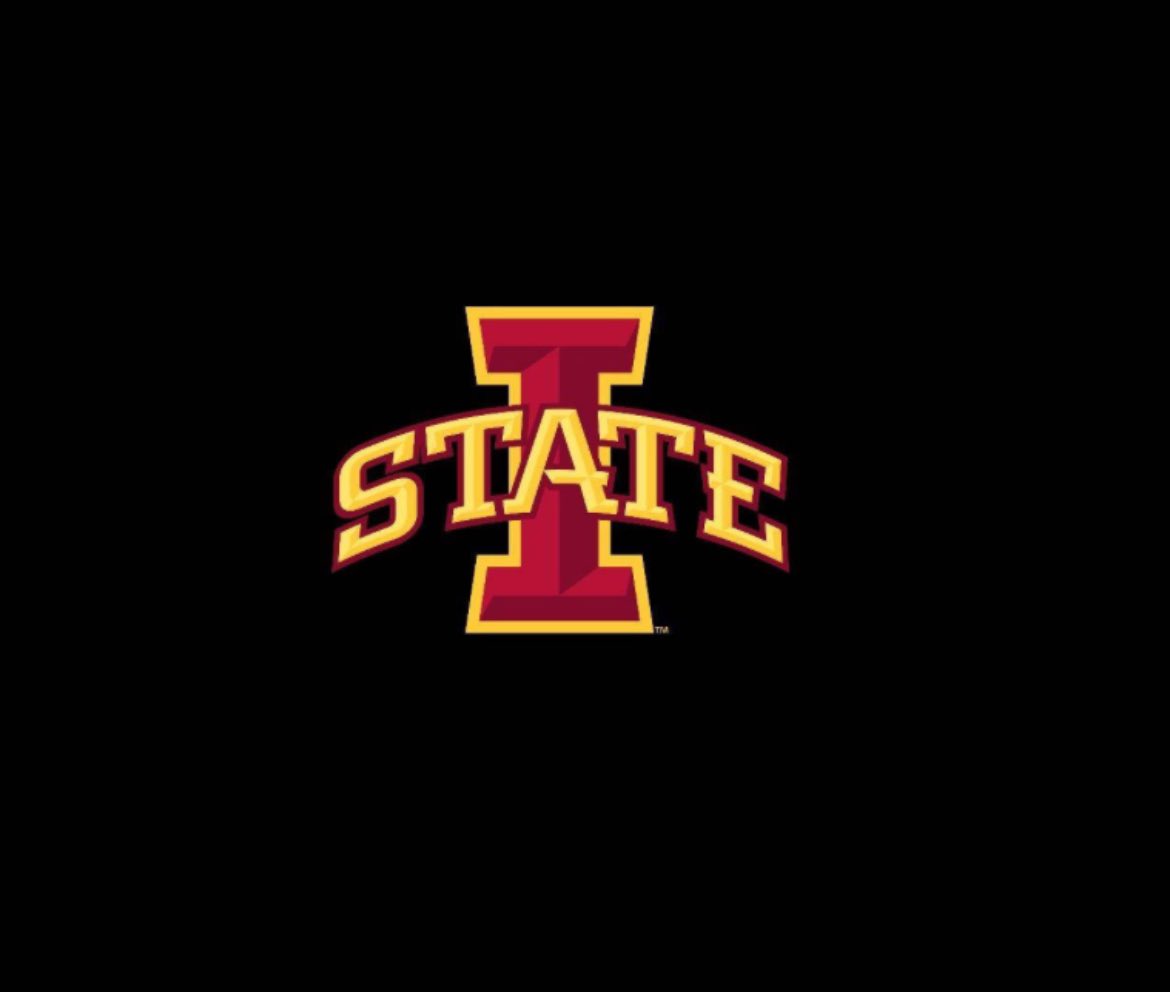 After a great conversation with coach TJ i’m blessed to say that i have received an offer from Iowa State