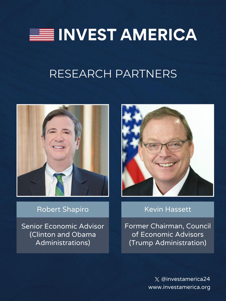 Excited to announce our research partnership with the Milken Institute, featuring Kevin Hassett and Robert Shapiro. This groundbreaking research will explore bold new ideas for improving financial literacy, protecting the free-enterprise system, and expanding economic mobility.