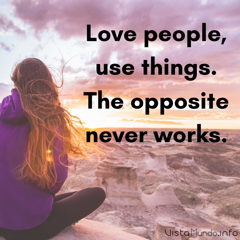 ►Love people, use things. The opposite never works. #EBCouncil #Quote #Share #RT