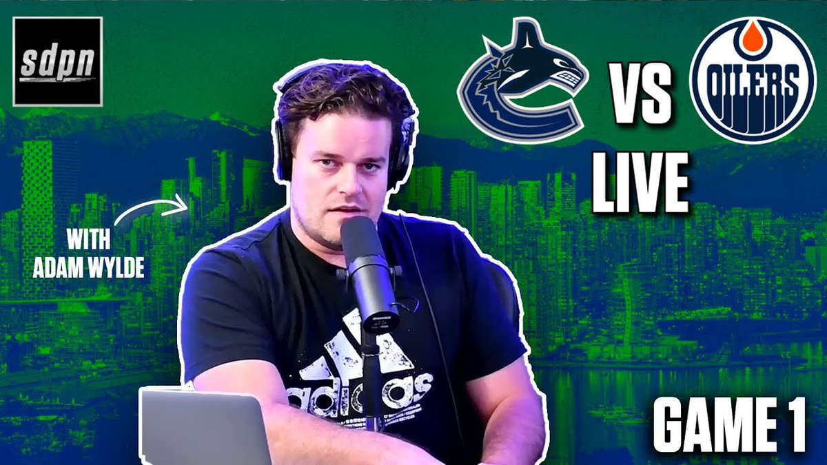 🚨 CANUCKS-OILERS LIVESTREAM! 🚨 Tonight! 10 ET/7 PT! @AdamWylde's on the mic for a Vancouver-Edmonton Game 1 Watchalong! Tune in here ➡️ ow.ly/hz8i50RzTgC