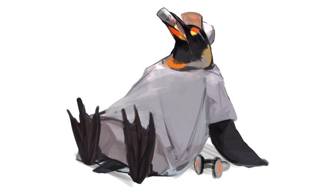 「penguin solo」 illustration images(Latest)
