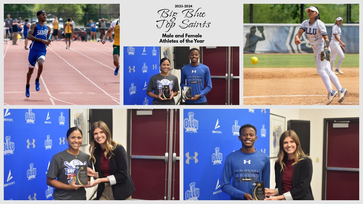 Jalen Bell and Cassandra Valdez are OLLU's 2023-2024 Athletes of the Year ow.ly/mmrW50RzY05