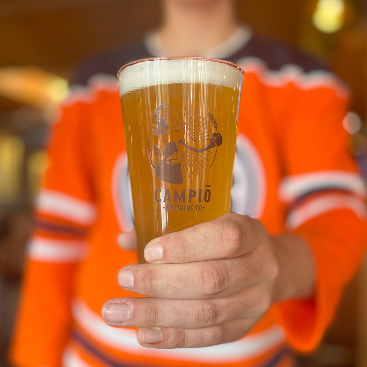 Tonight's the night! Come down to the brewpub and cheer on the boys with an Ooh La La Bamba French Blanche! 🍻💙🧡